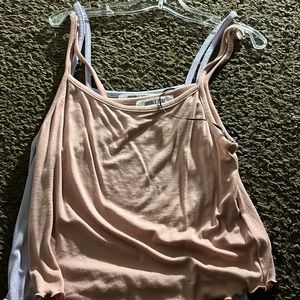 Pink crop top